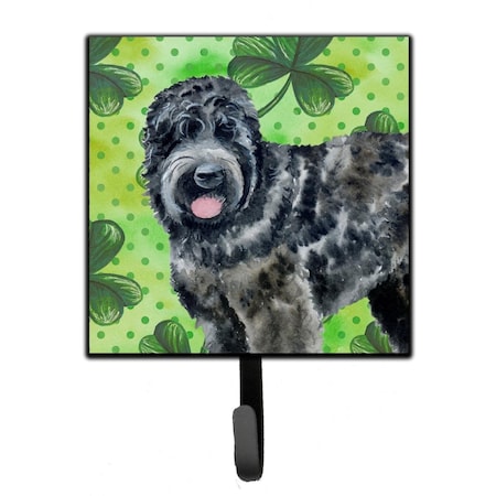 Carolines Treasures Black Russian Terrier St Patricks Leash or Key Holder BB9851SH4